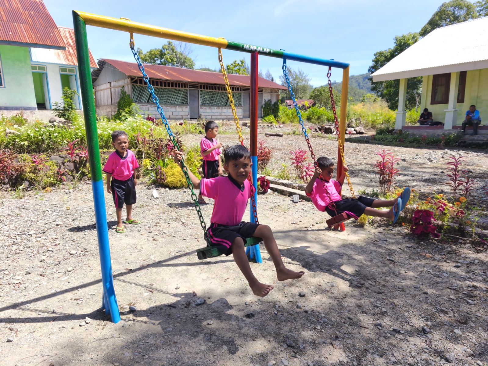 Sentuhan TNI di Perbatasan, TK di Eban Dibangun Kembali untuk Masa Depan Anak