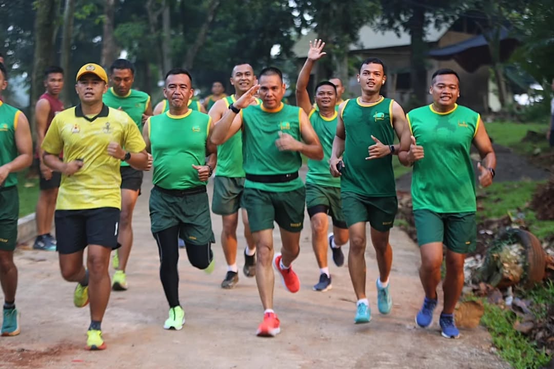 Pangdivif 1 Kostrad Pimpin Lari 7K, Tegaskan Pentingnya Fisik Prima Prajurit
