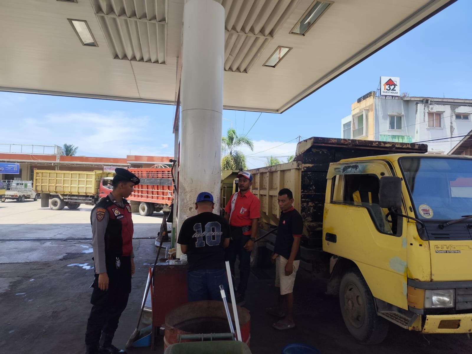 Polres Kutim Perketat Patroli SPBU, Cegah Penumpukan dan Penyimpangan BBM Subsidi